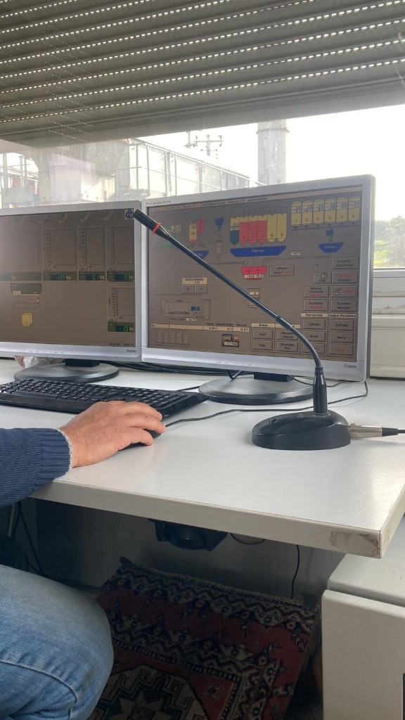 Asfalt plenti otomasyon ve SCADA kontrol